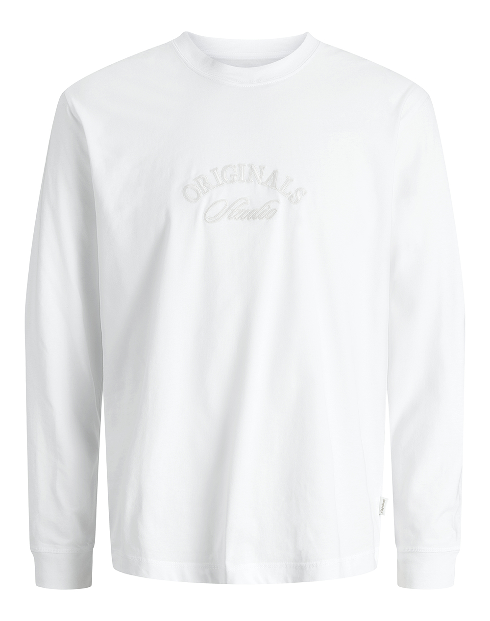 JACK&JONES JORBLEECKER BRANDING TEE LS CN