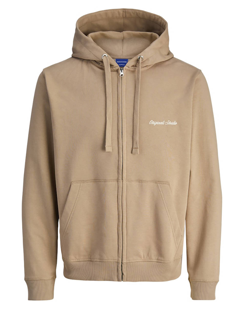 JACK&JONES JORNORREBRO EMB SWEAT ZIP HOOD NOOS