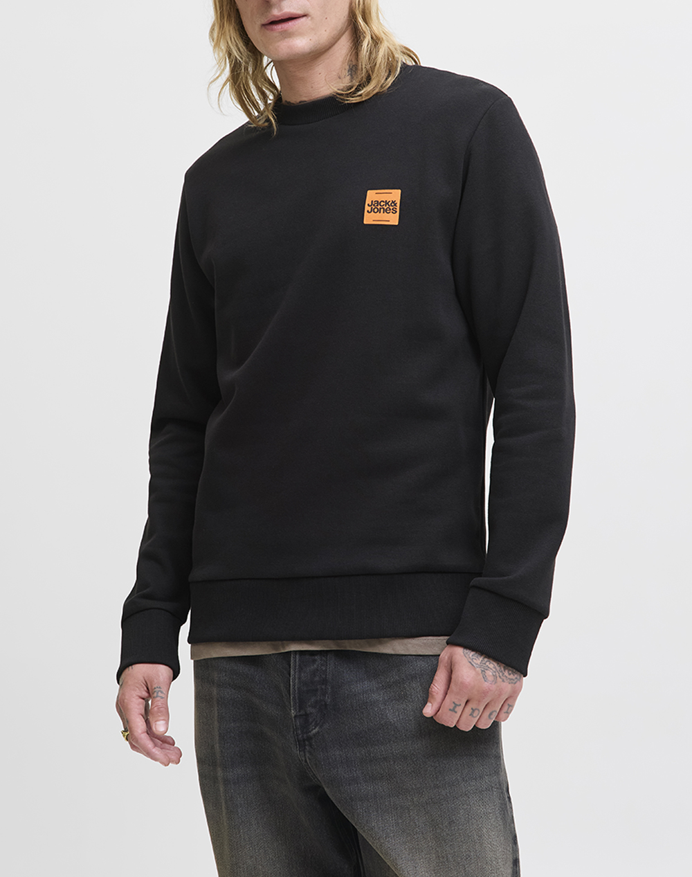 JACK&JONES JJBRANDY SWEAT CREW NECK LN