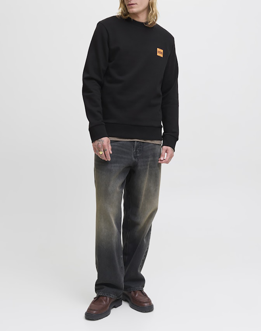 JACK&JONES JJBRANDY SWEAT CREW NECK LN