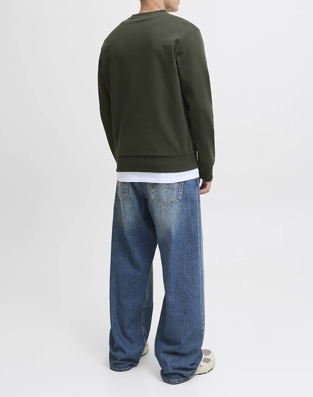 JACK&JONES JJBRANDY SWEAT CREW NECK LN