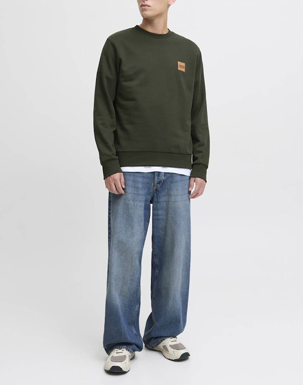 JACK&JONES JJBRANDY SWEAT CREW NECK LN