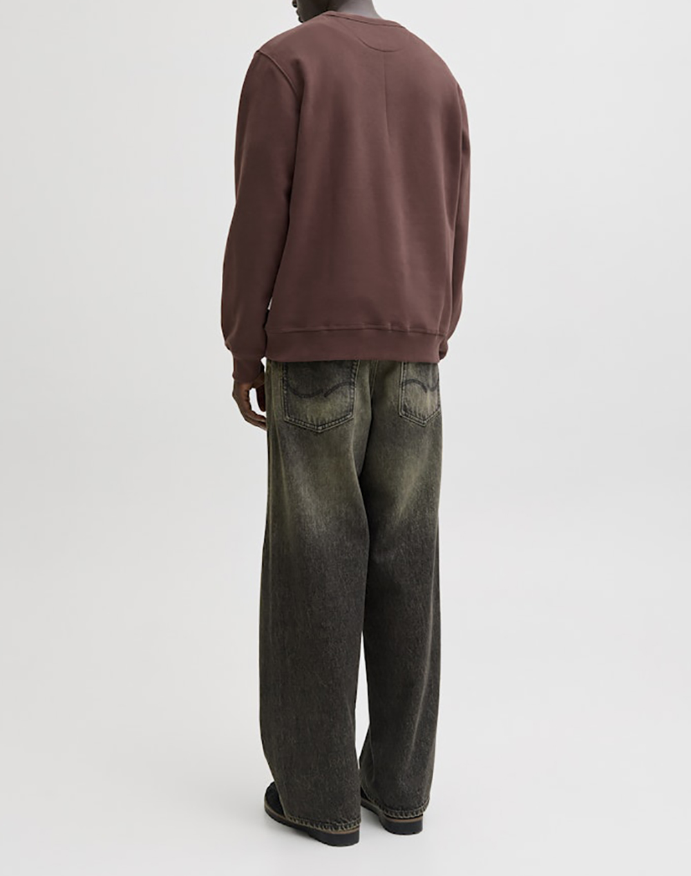 JACK&JONES JORBLEECKER BRANDING SWEAT CREW BF