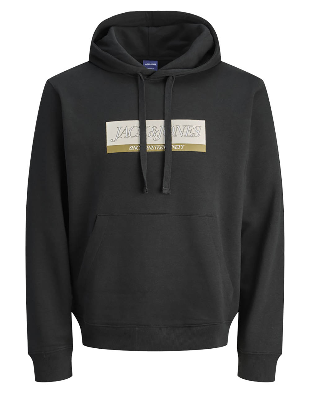 JACK&JONES JORINWOOD BLOCK BRANDING SWEAT HOOD