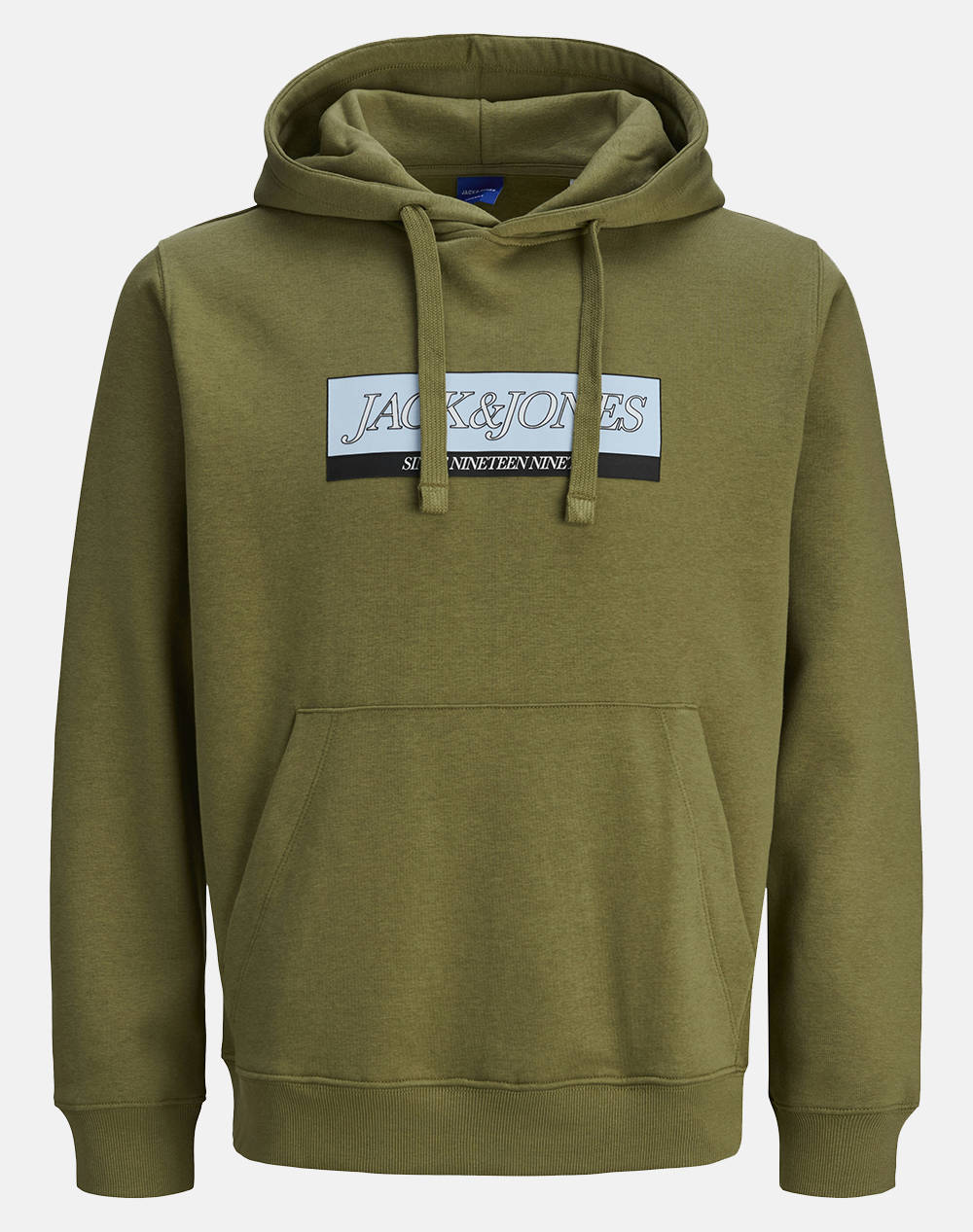 JACK&JONES JORINWOOD BLOCK BRANDING SWEAT HOOD