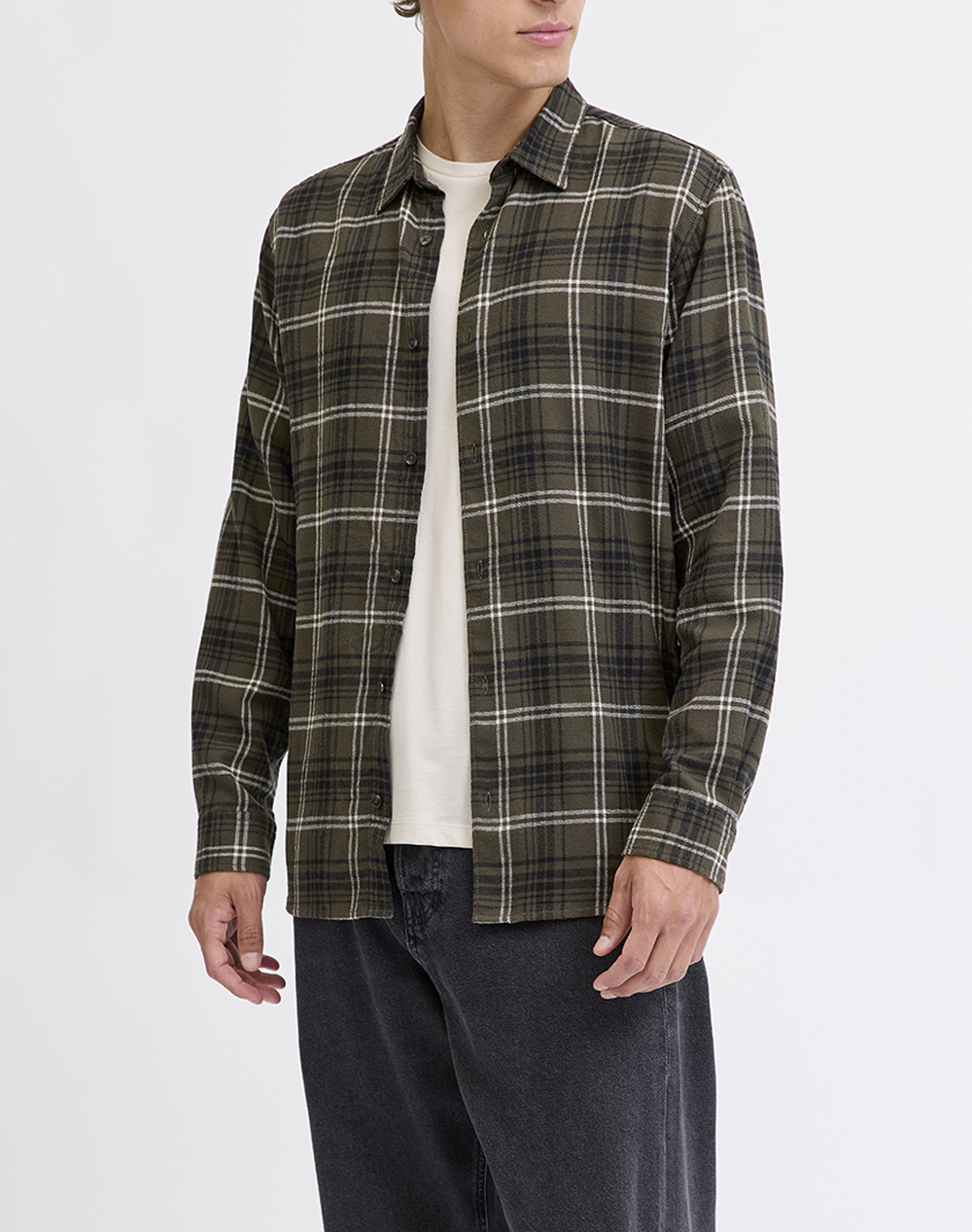 JJ REBEL JREBTRACK CHECK SHIRT LS