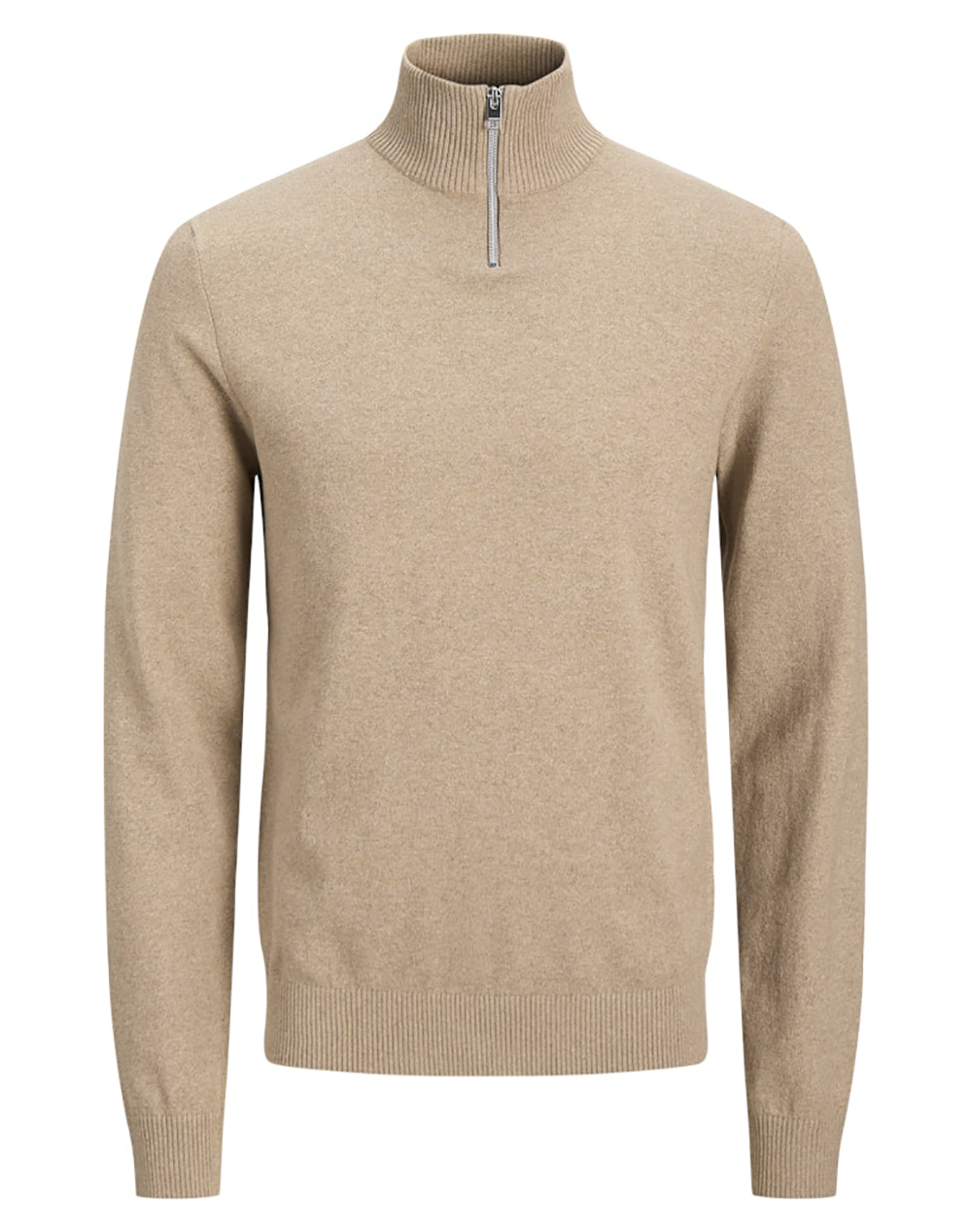 JJRE JREBCALLUM KNIT HALF ZIP SN