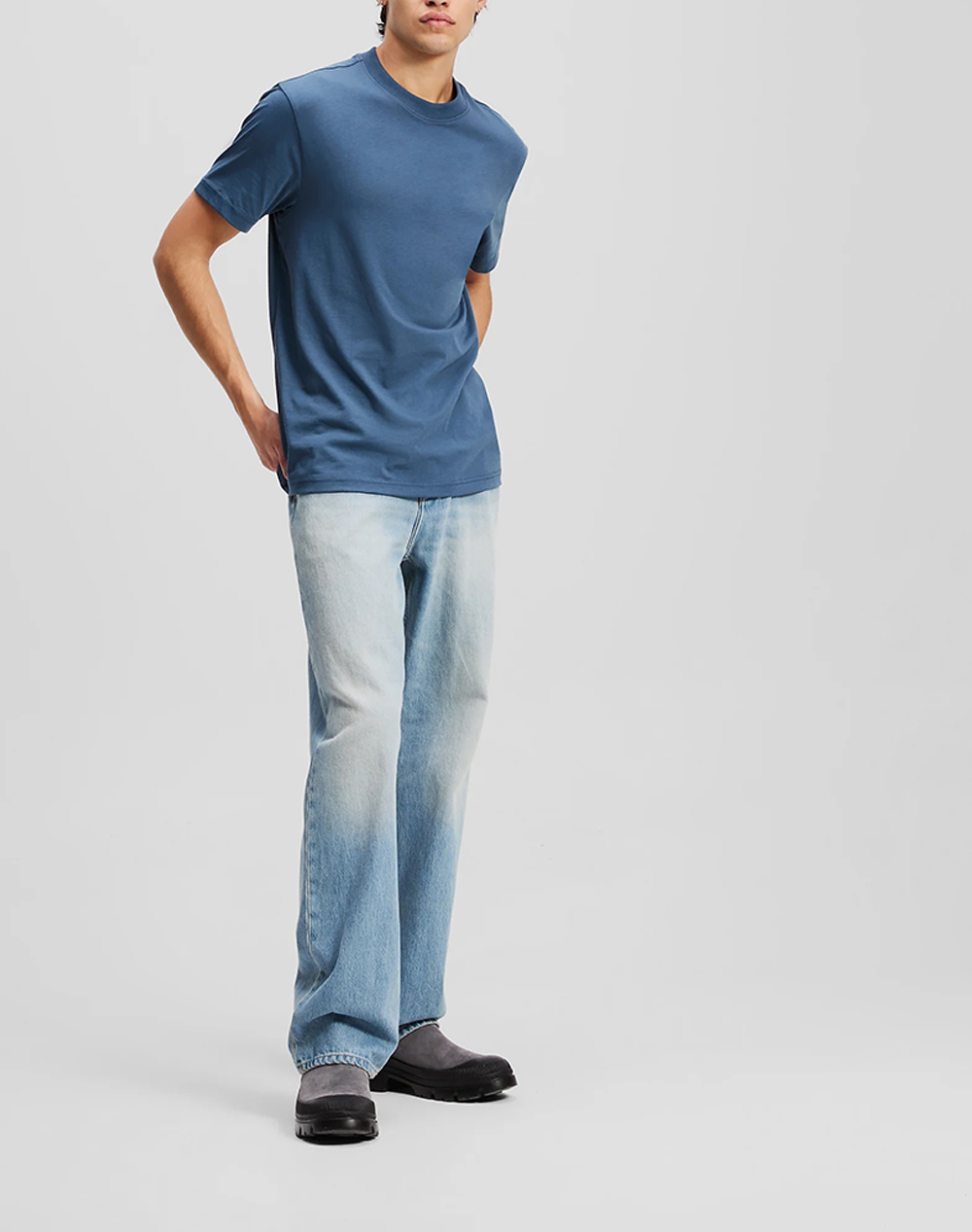 KARL LAGERFELD JEANS KLJ REG RUBBER PATCH TEE