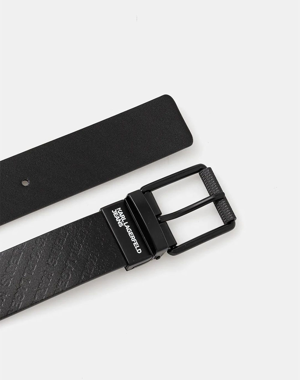 KARL LAGERFELD JEANS KLJ REVERSIBLE DEBOSSED BELT