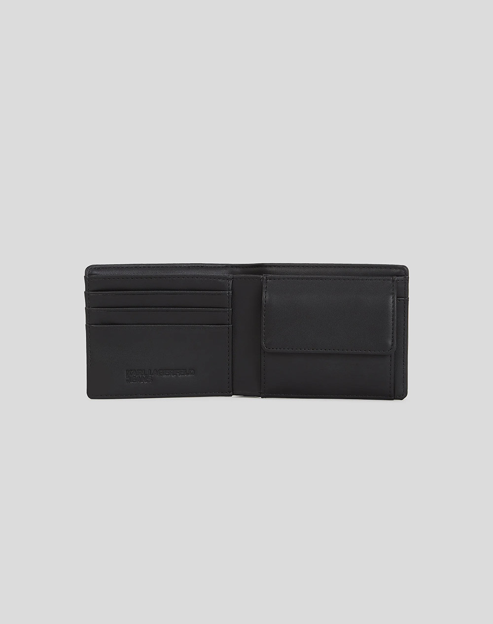 KARL LAGERFELD JEANS KLJ BOX LOGO BIFOLD WALLET (Размери: 11 x 9см.)