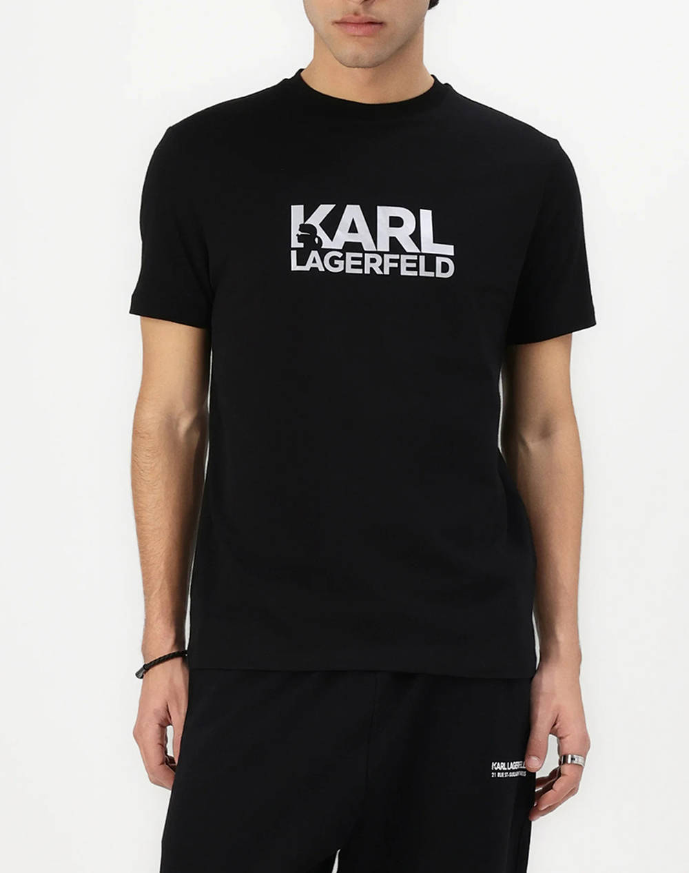 KARL LAGERFLED T-SHIRT CREWNECK