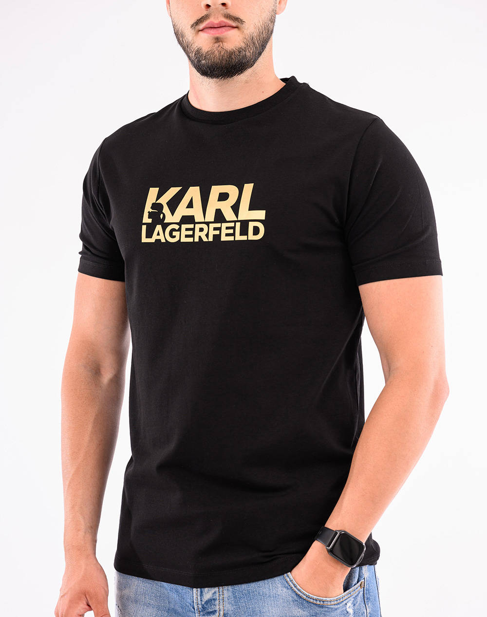 KARL LAGERFLED T-SHIRT CREWNECK