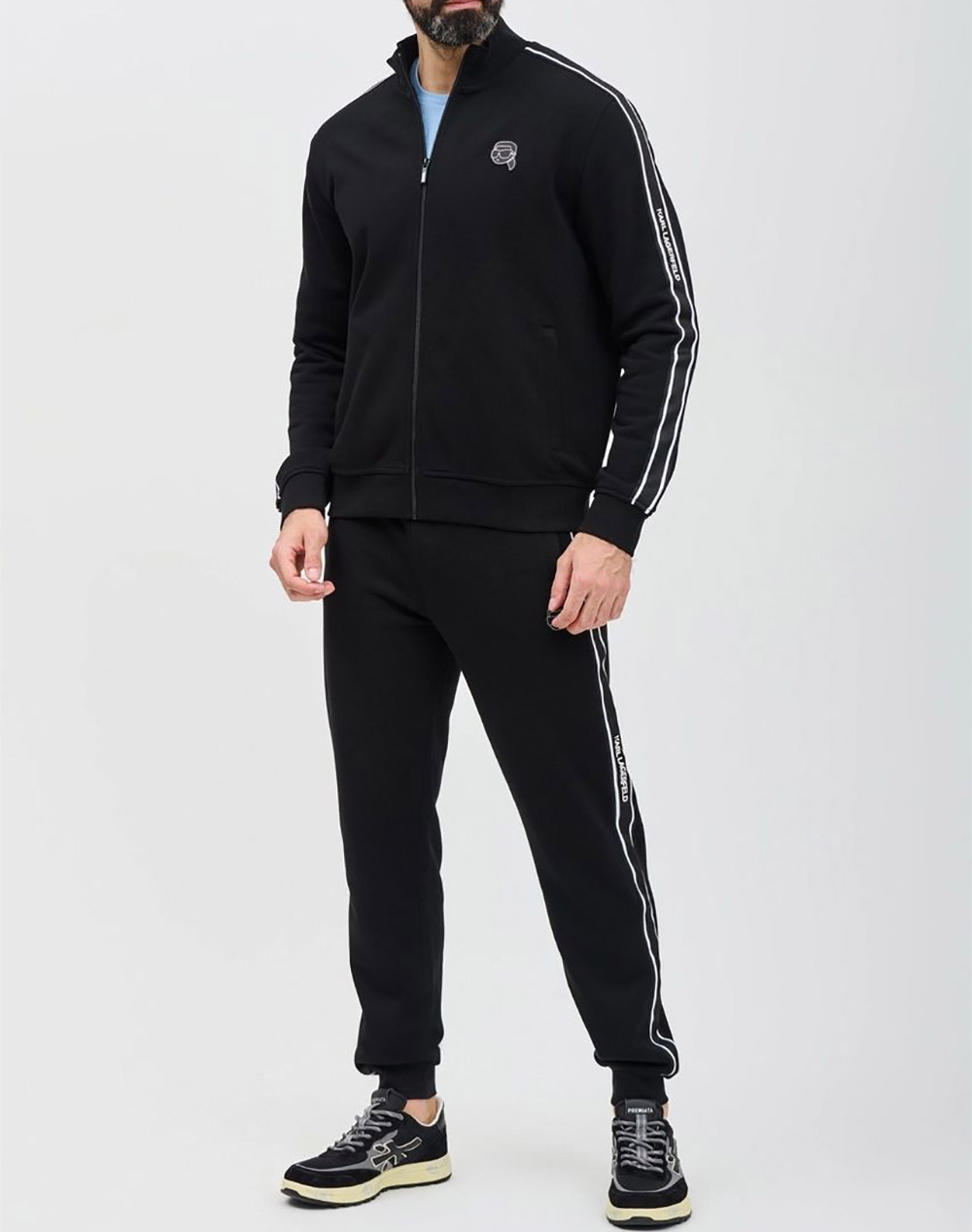KARL LAGERFELD SWEAT ZIP MENS