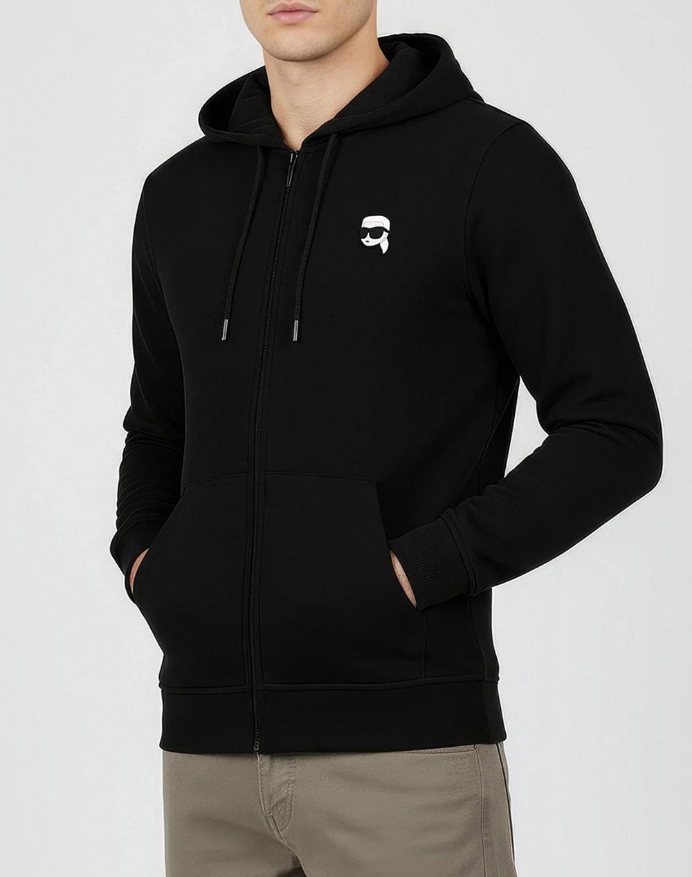 KARL LAGERFELD SWEAT HOODY JACKET