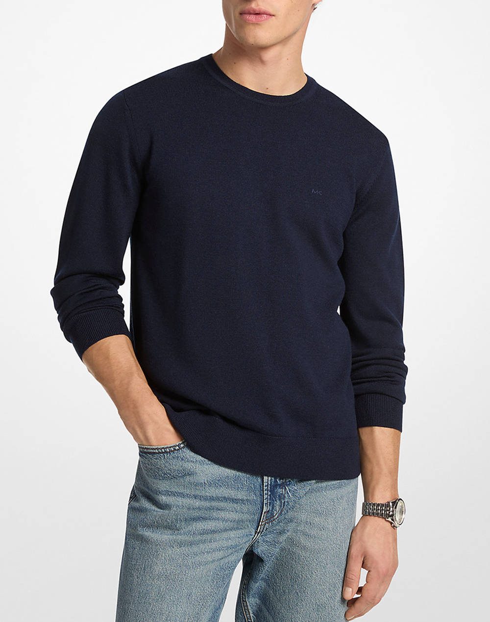 MICHAEL KORS CF460F77AP LONG SLEEVE SWEATER MICHAEL KORS MENS