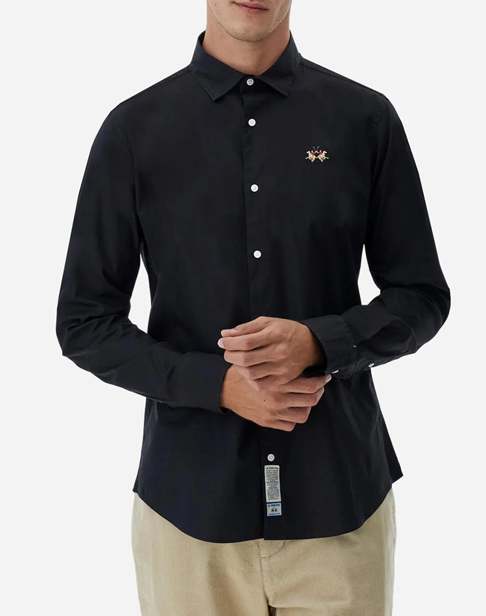 LA MARTINA РИЗА MMMAN SHIRT L/S POPLIN