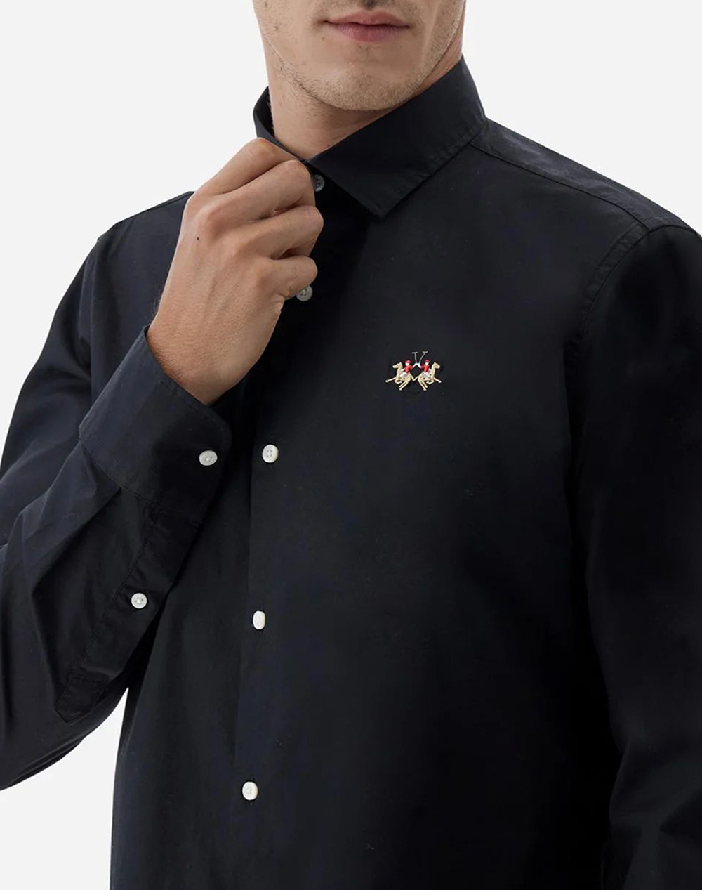 LA MARTINA РИЗА MMMAN SHIRT L/S POPLIN