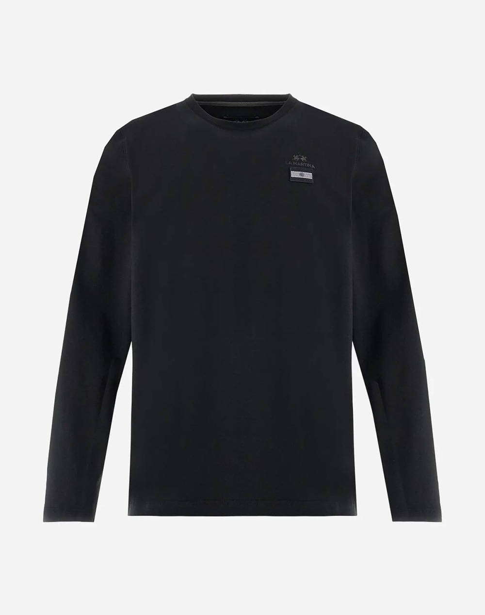 LAMARTINA BLOUSE T-SHIRT MM MAN L/S TSHIRT JERSEY SILKY FI