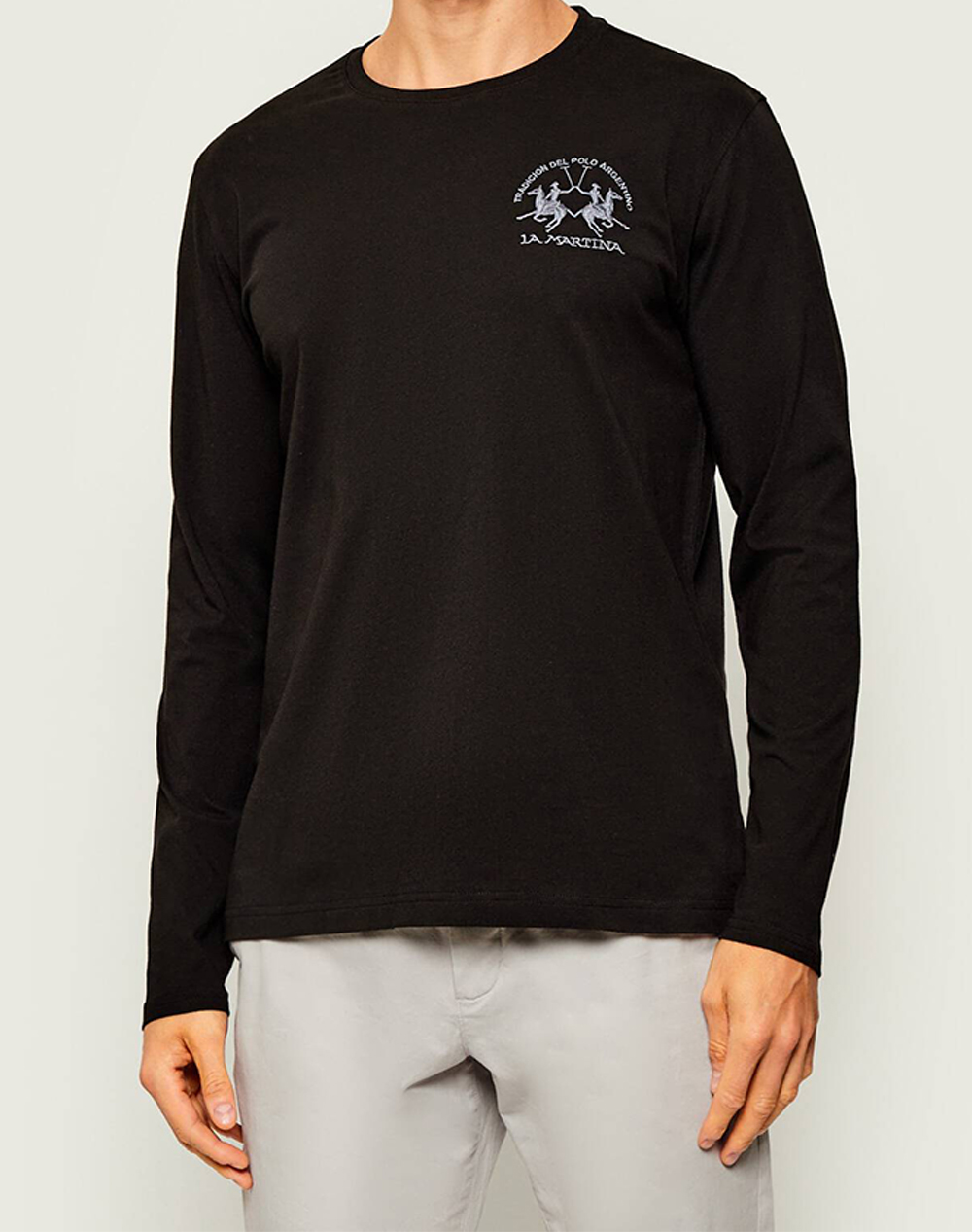 LA MARTINA БЛУЗА T-SHIRT MMMAN T-SHIRT L/S JERSEY