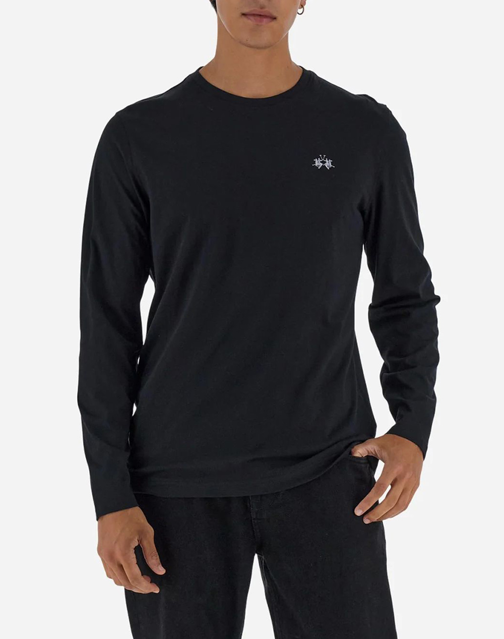 LA MARTINA БЛУЗА T-SHIRT MMMAN T-SHIRT L/S JERSEY