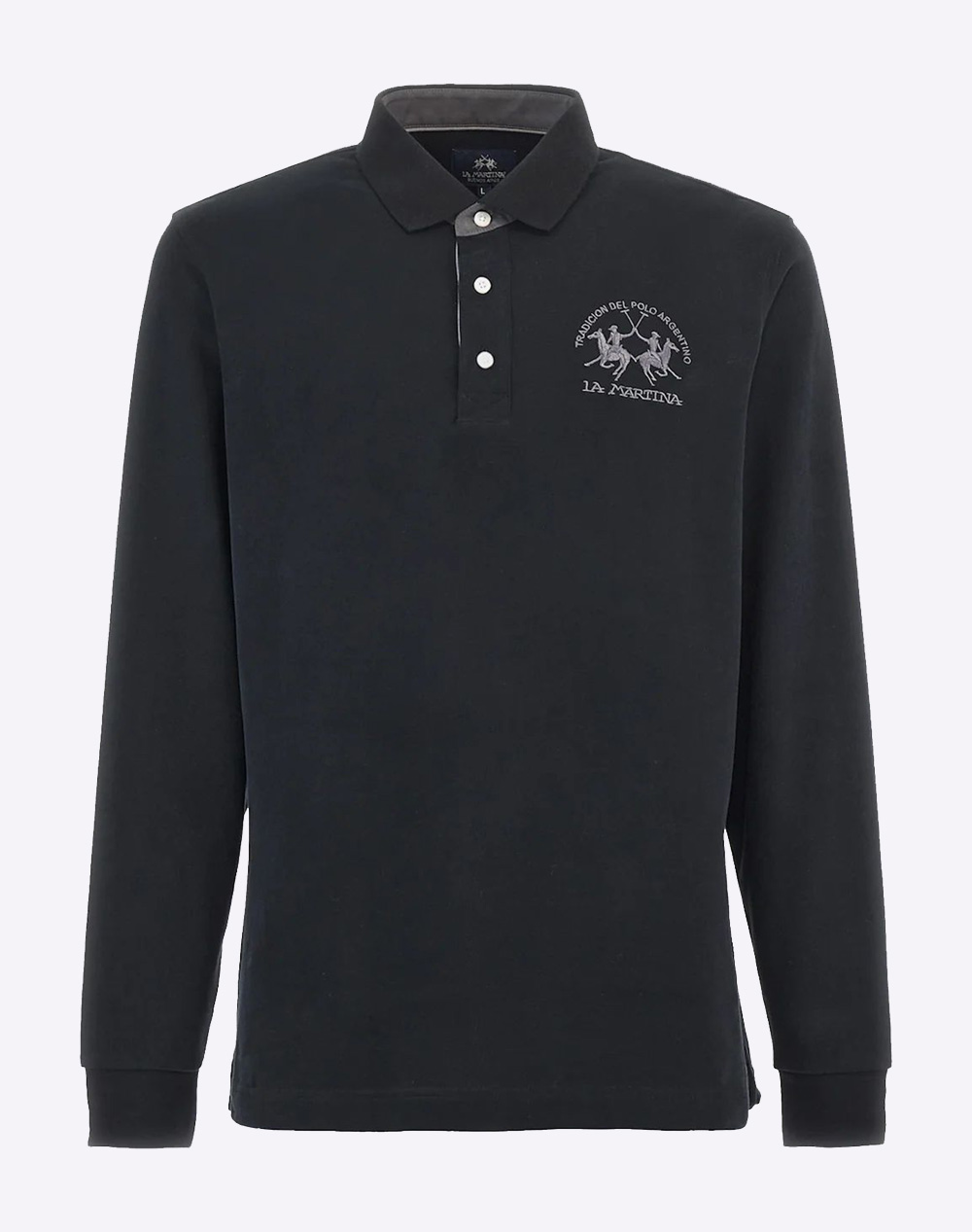 LA MARTINA БЛУЗА POLO MMMAN L/S POLO HEAVY JERSEY