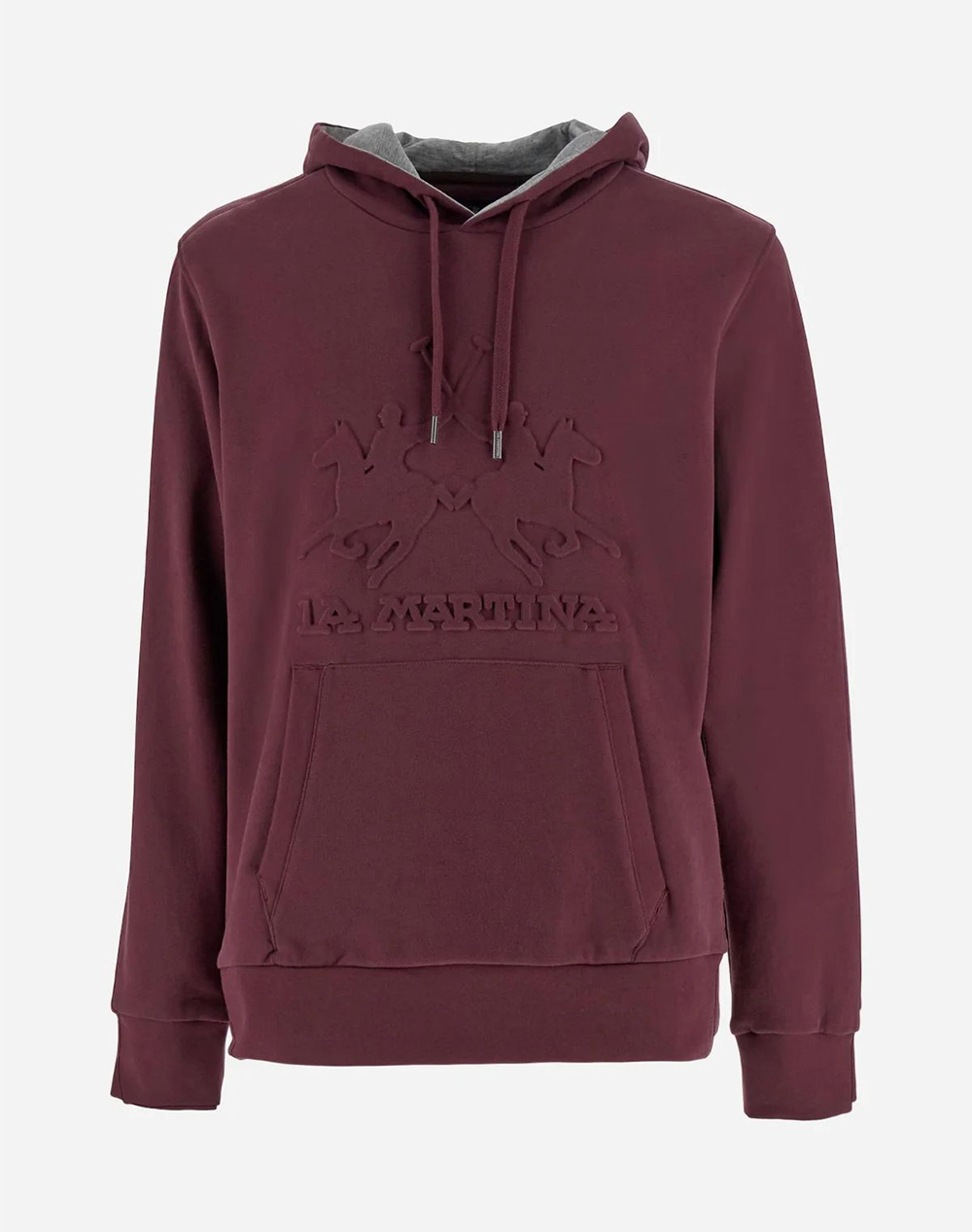 LA MARTINA БЛУЗА SWEATSHIRT MMMAN HOODIE SWEATSHIRT HEAVY FR
