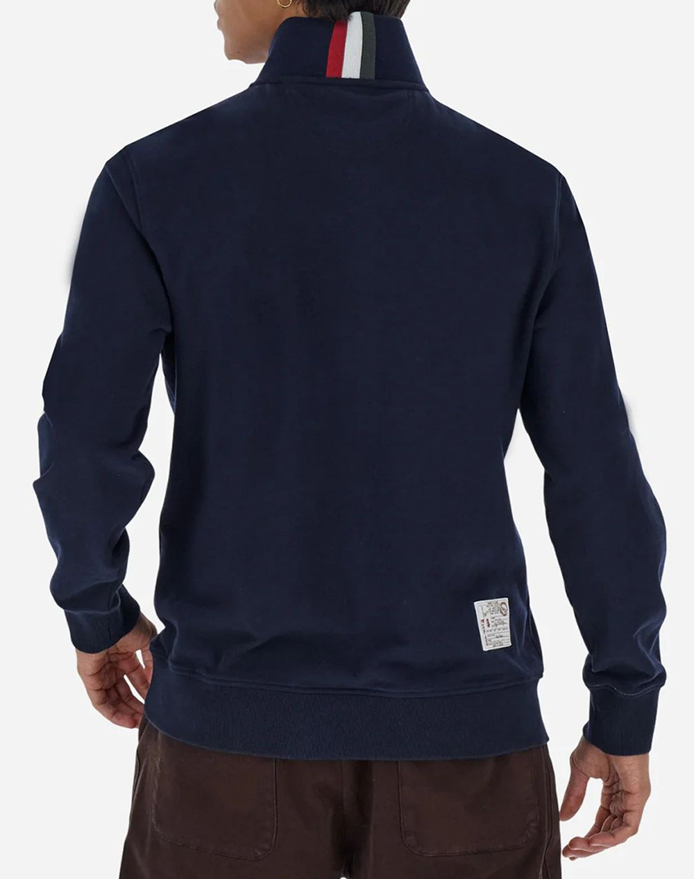 LA MARTINA БЛУЗА SWEATSHIRT MMMAN HALF ZIP SWEATSHIRT HEAVY