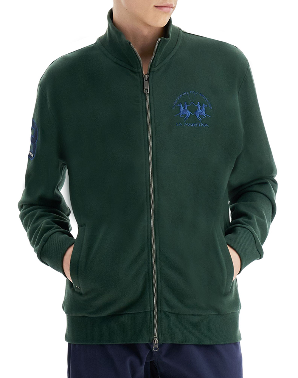 LAMARTINA SWEATSHIRT MM MAN FLEECE SEMI FLEECE BRUSHED