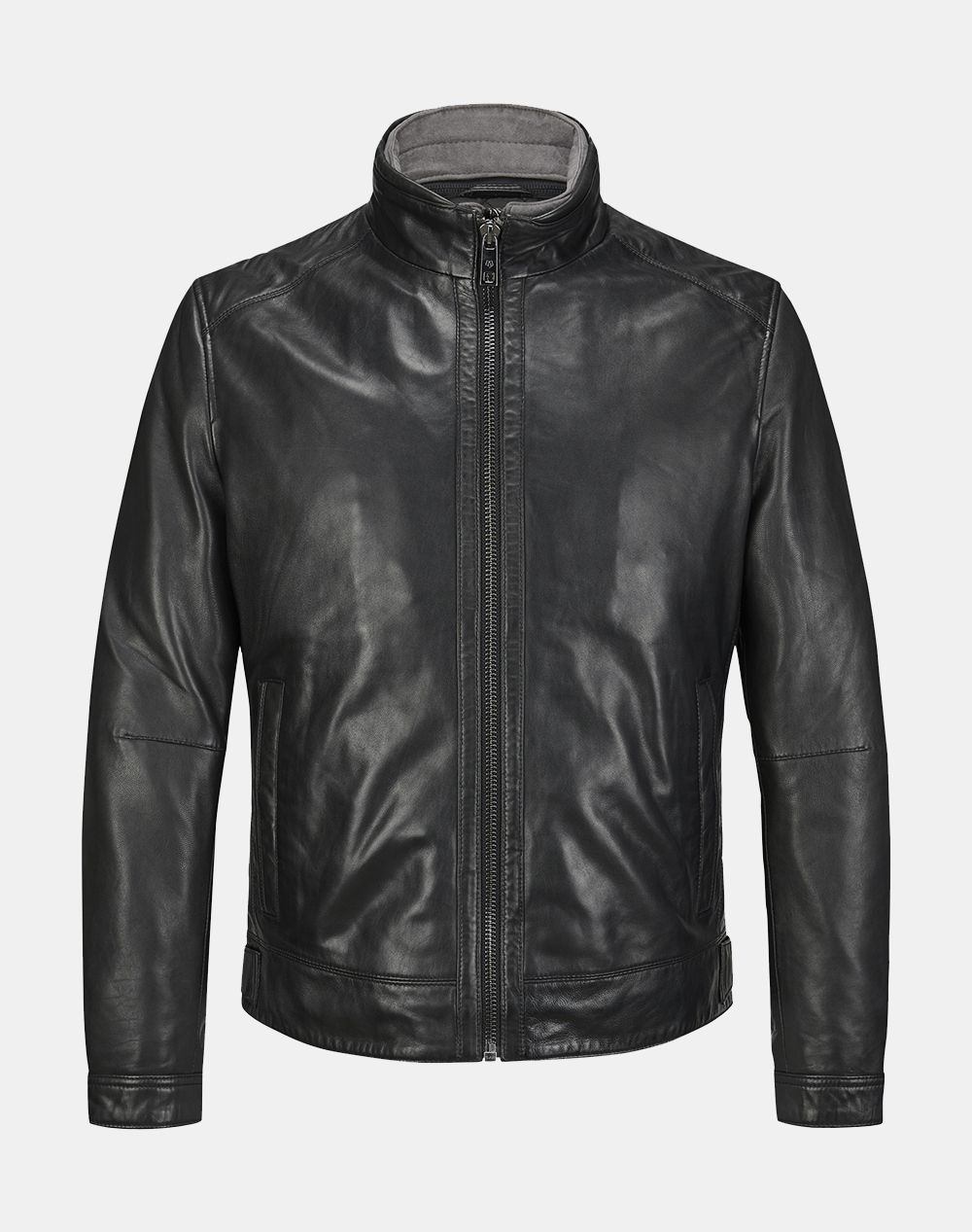MILESTONE He-Lederjacke Nappa