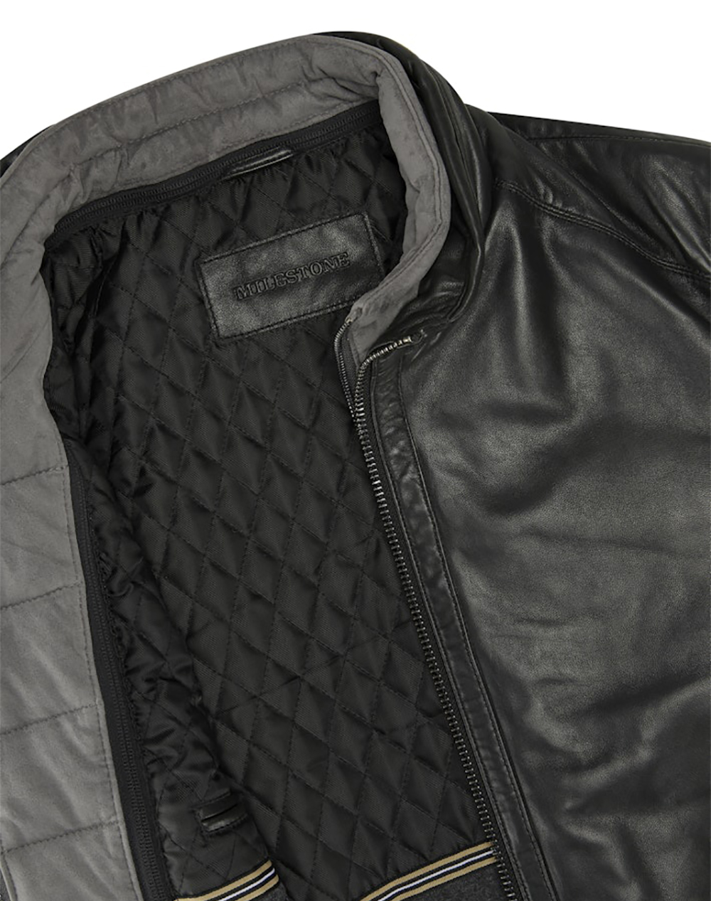 MILESTONE He-Lederjacke Nappa