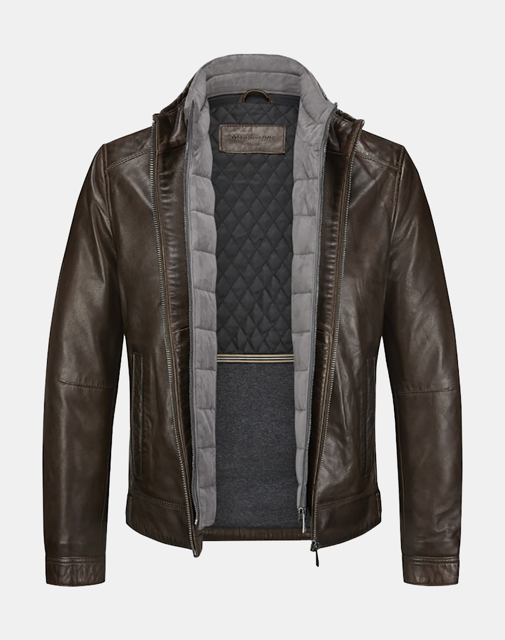 MILESTONE He-Lederjacke Nappa