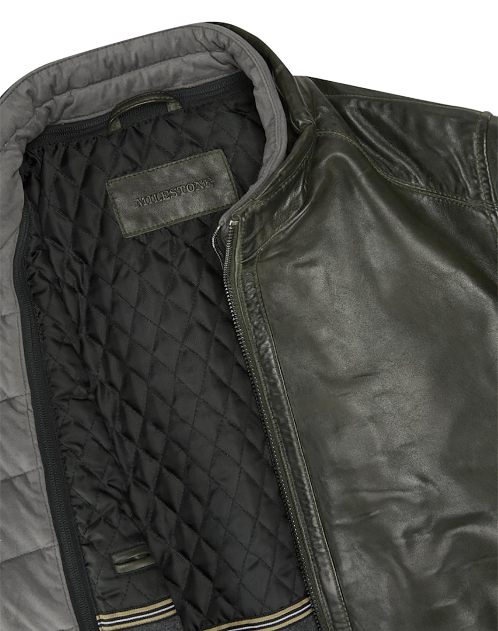 MILESTONE He-Lederjacke Nappa