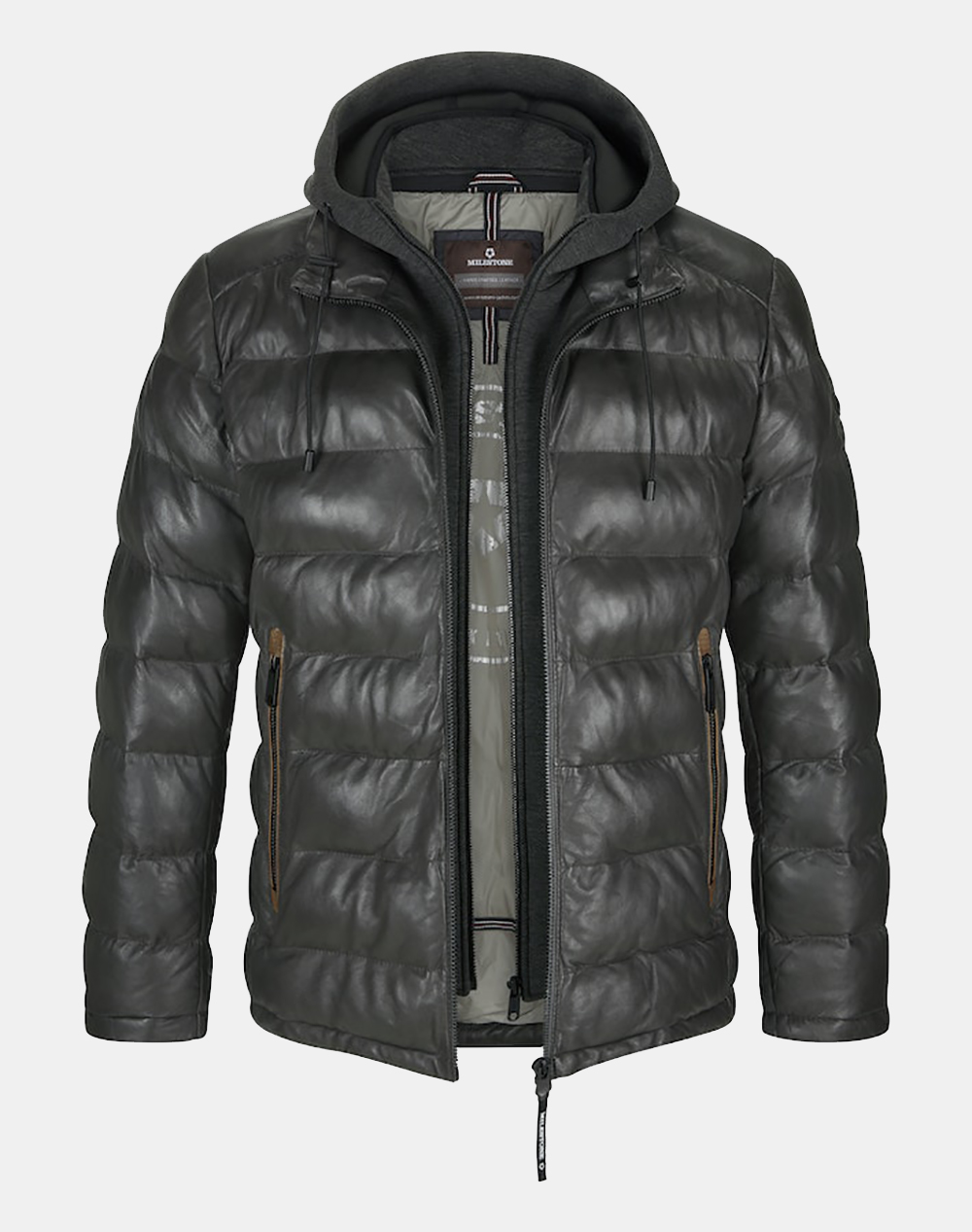 MILESTONE He-Lederjacke Nappa
