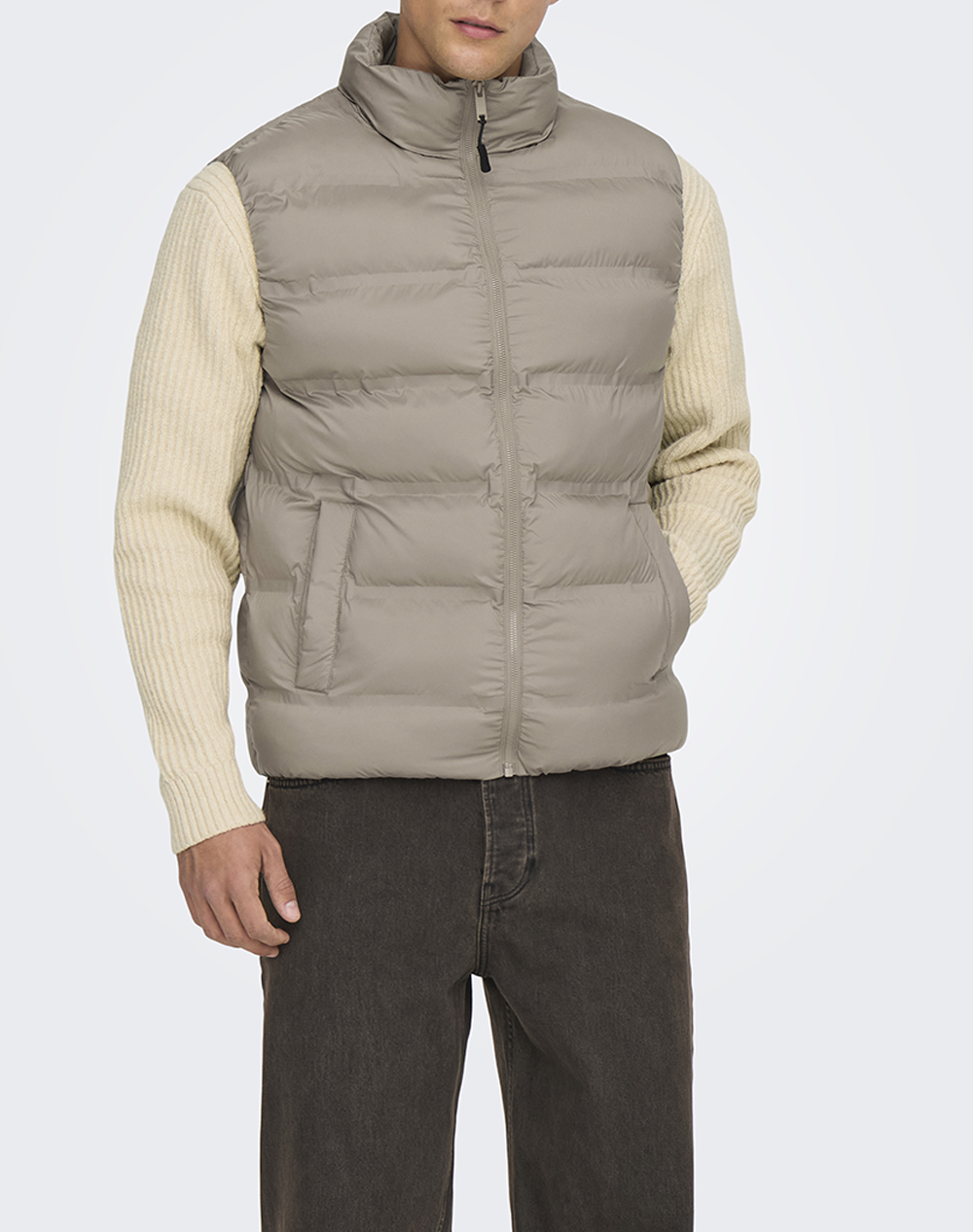 ONLY&SONS ONSUNION SEAMLESS LIFE PUFFER VEST OTW