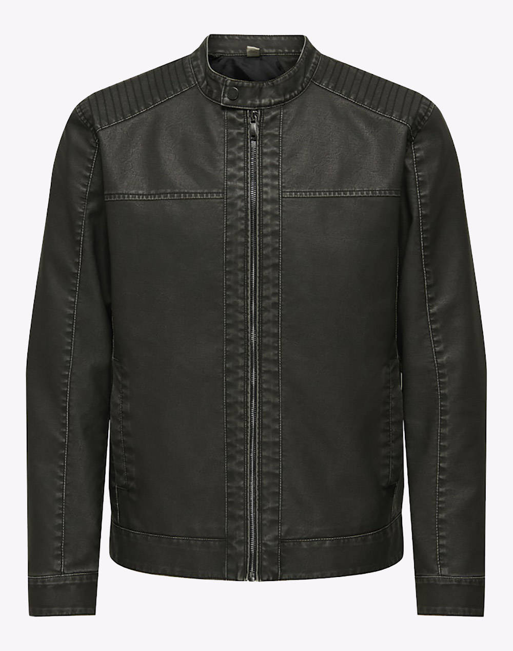 ONLY&SONS ONSMIKE PU RACER JACKET OTW NOOS