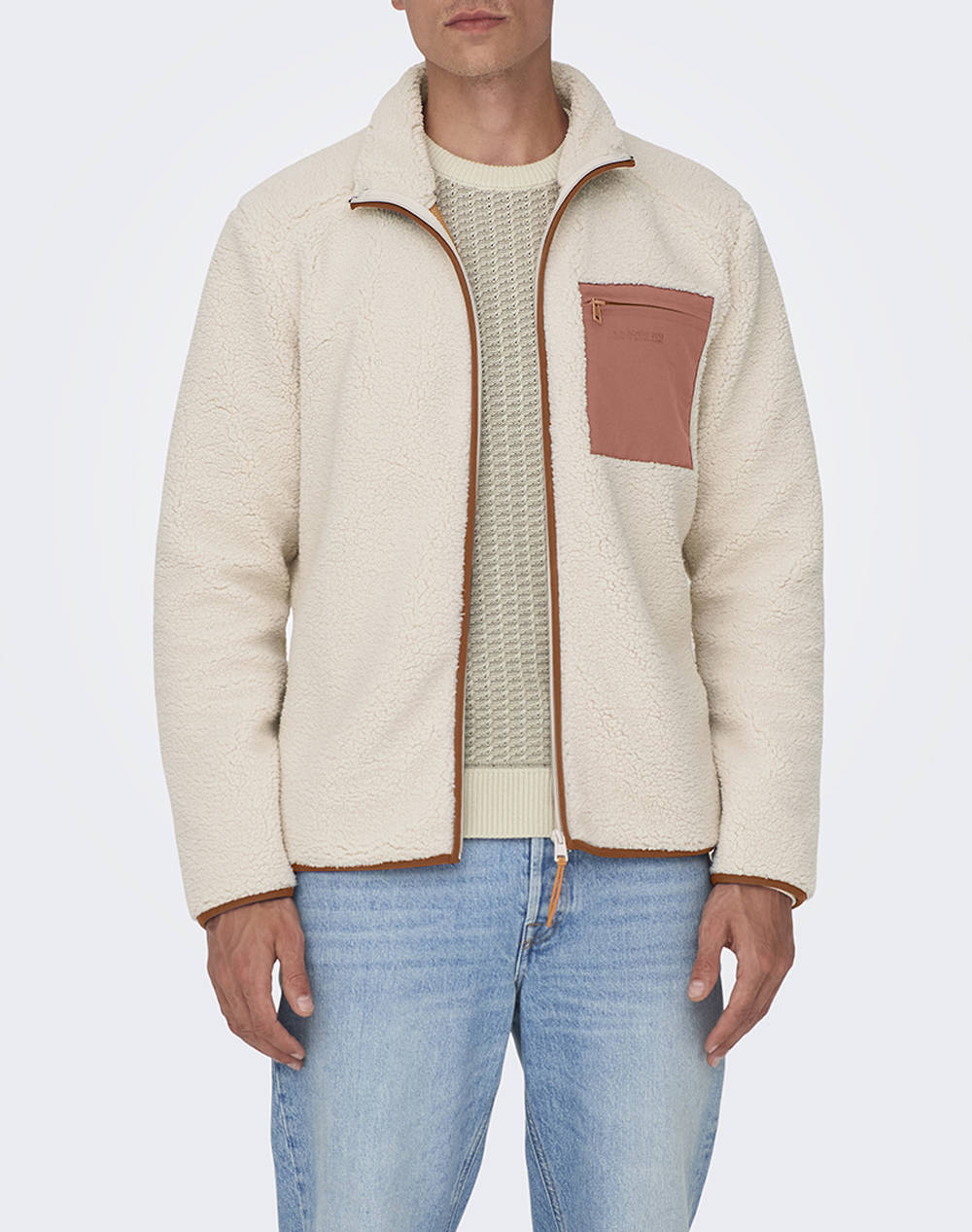 ONLY&SONS ONSDALLAS LIFE SHERPA JACKET OTW VD