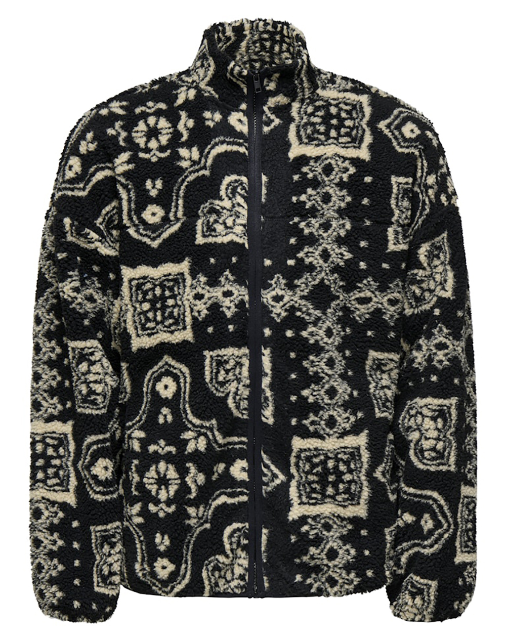 ONLY&SONS SO ONSJAMES LIFE OVZ LS FLEECE AOP SWEAT