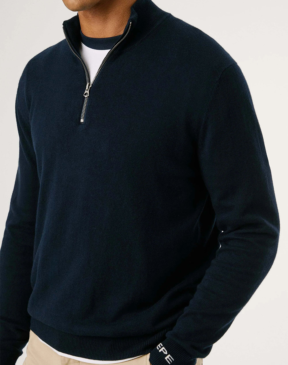 PEPE JEANS DROP 3A ANDRE MOCK ZIPPER KNITTED MENS