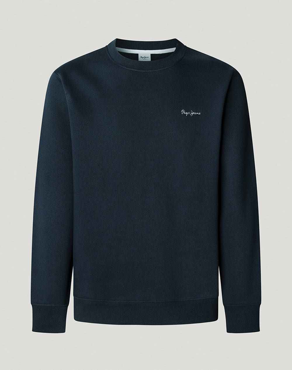 PEPE JEANS DROP 2A MACBETH SMALL LOGO PLAIN CREW МЪЖКИ СУИТШЪРТ