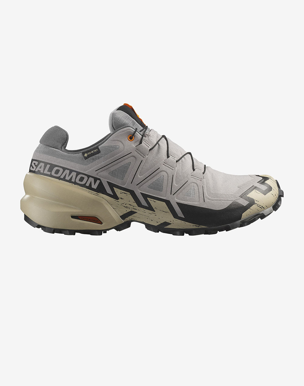 SALOMON TRAIL RUNNING - CROSS SPEEDCROSS 6 GTX GULL / WHITE PEPPER / BLACK МЪЖКИ ОБУВКИ