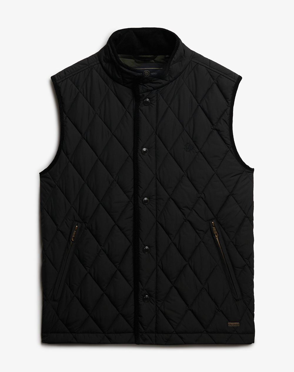 SUPERDRY D3 STUD QUILTED ESTATE GILET МЪЖКО ЯКЕ