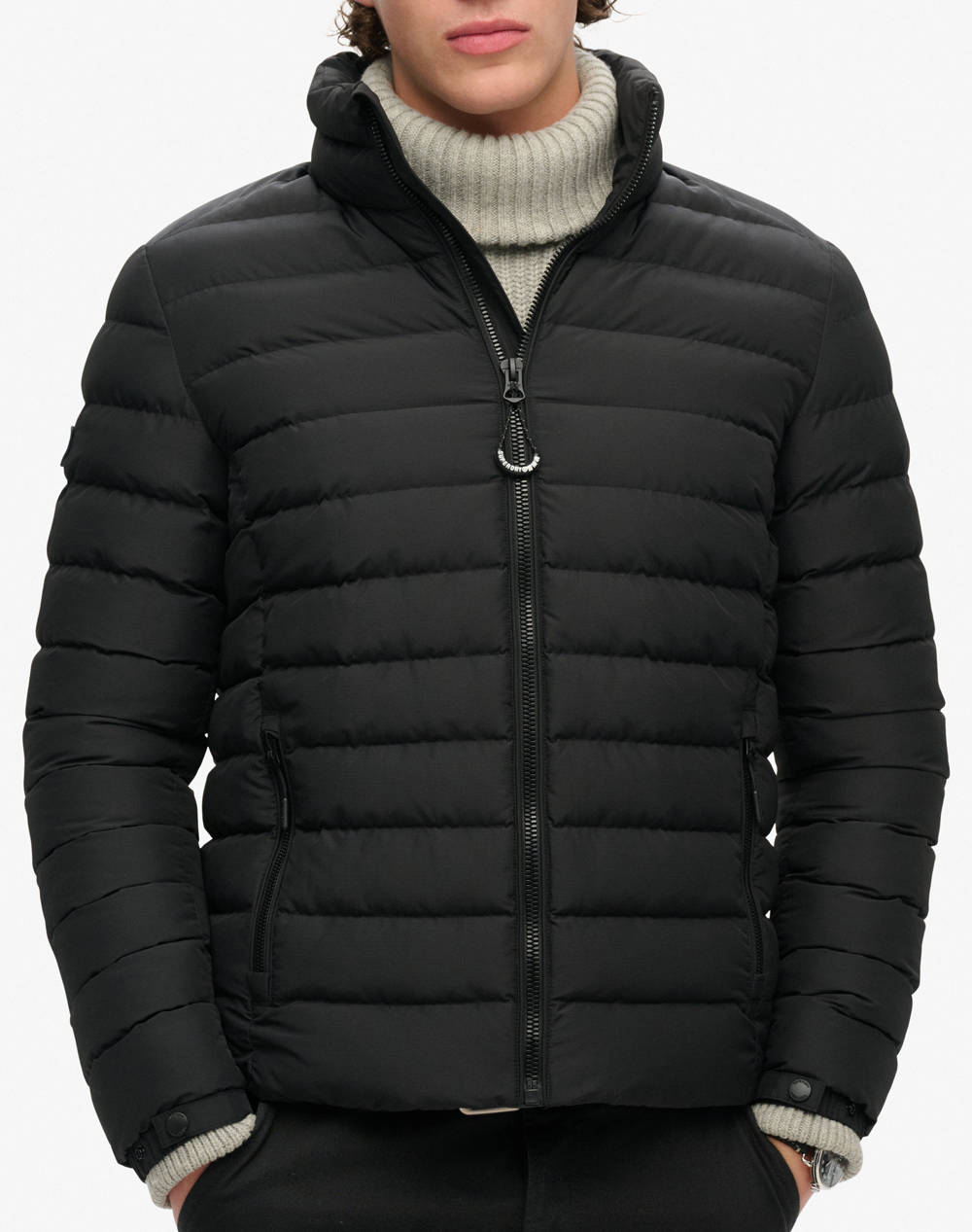 SUPERDRY D1 SDSW FUJI PRINT PADDED JACKET MENS JACKET