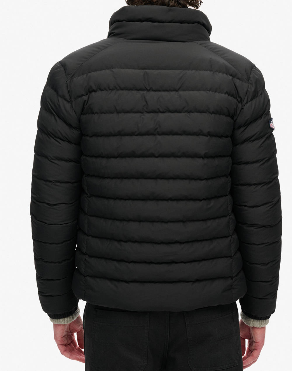 SUPERDRY D1 SDSW FUJI PRINT PADDED JACKET MENS JACKET