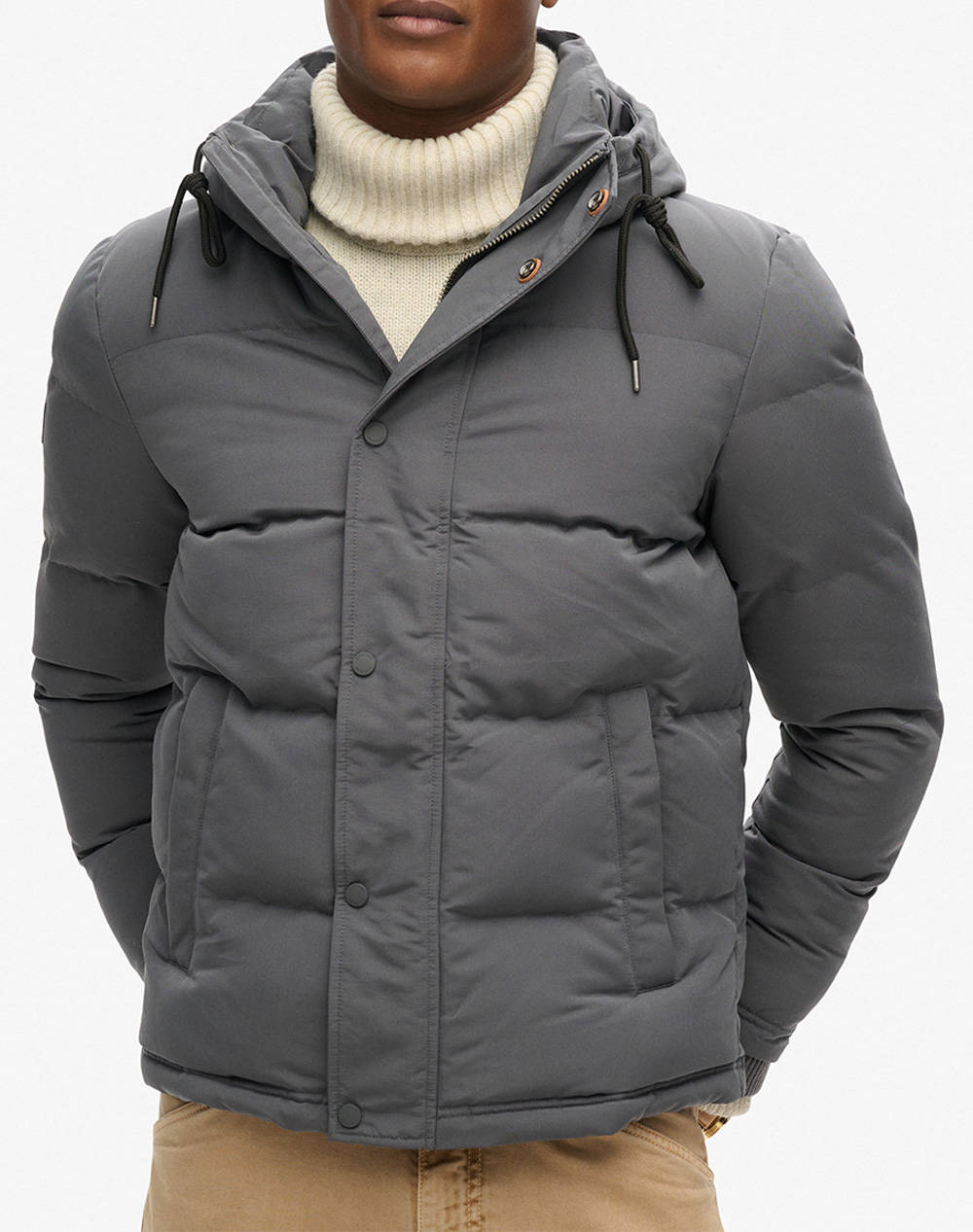 SUPERDRY D2 OVIN EVEREST SHORT HOODED PUFFER МЪЖКО ЯКЕ
