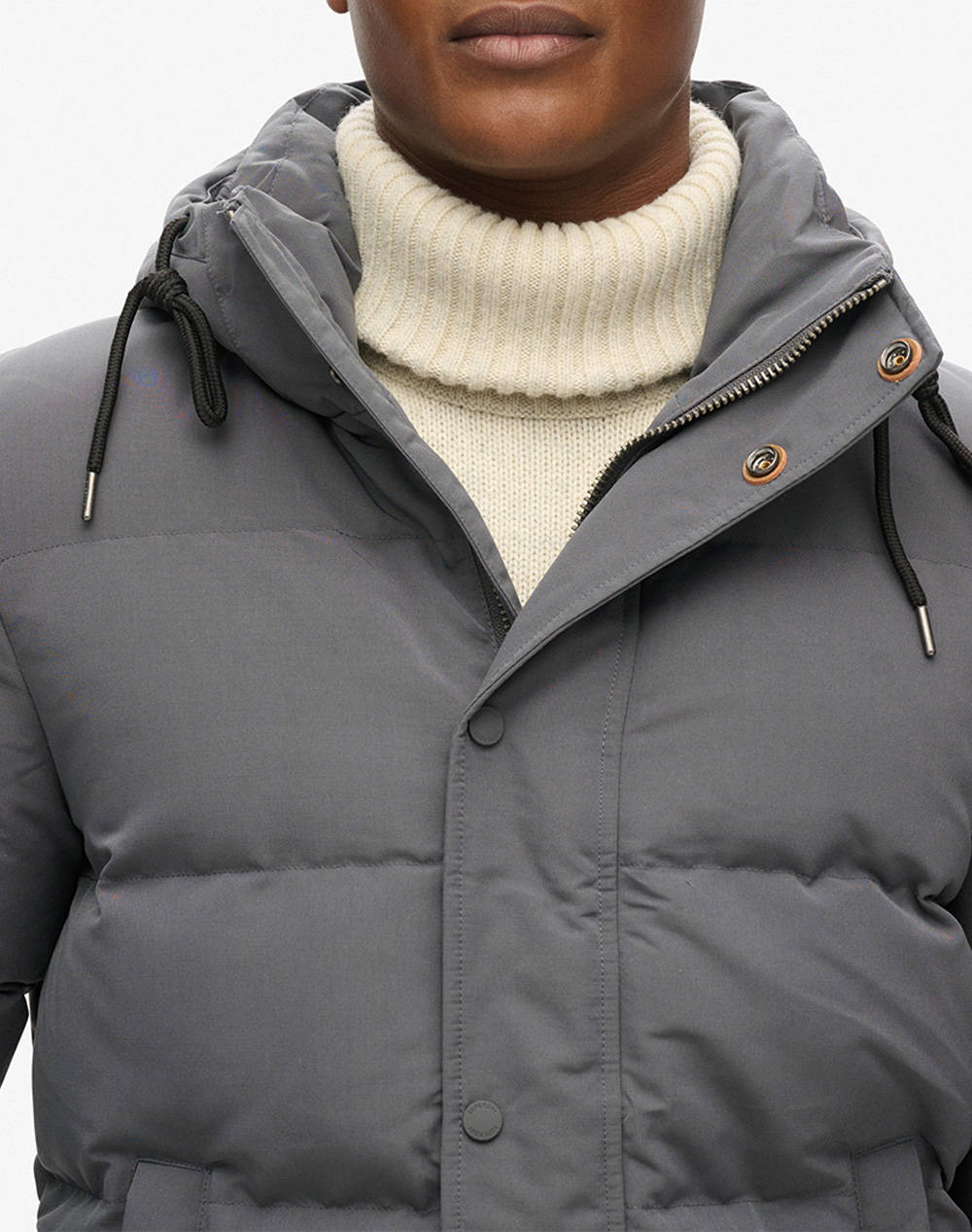 SUPERDRY D2 OVIN EVEREST SHORT HOODED PUFFER МЪЖКО ЯКЕ