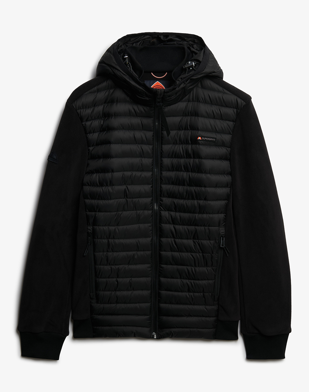 SUPERDRY D1 SDSW HOOD STORM FLEECE HYBRID JKT МЪЖКО ЯКЕ