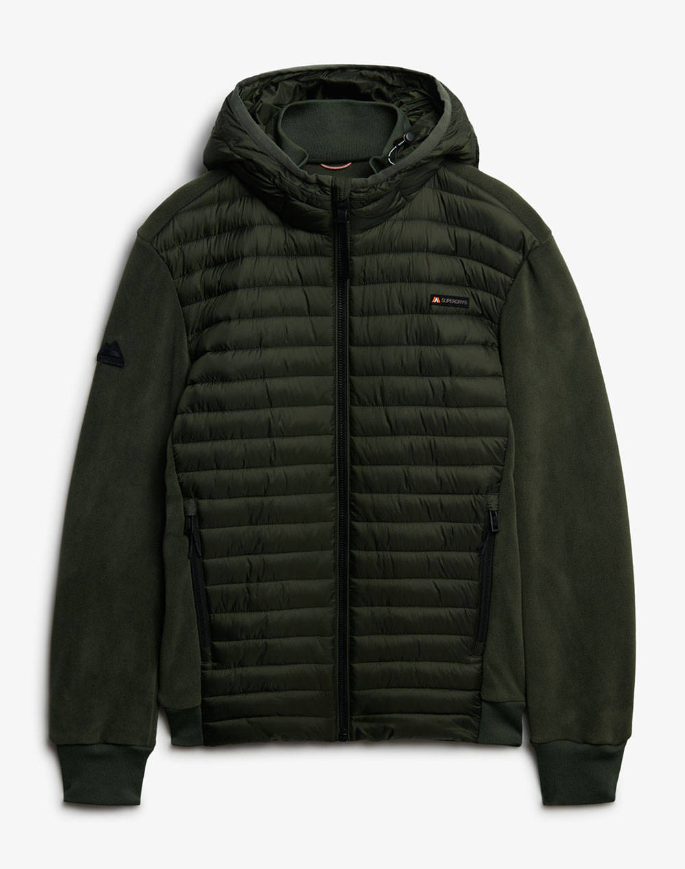 SUPERDRY D1 SDSW HOOD STORM FLEECE HYBRID JKT МЪЖКО ЯКЕ