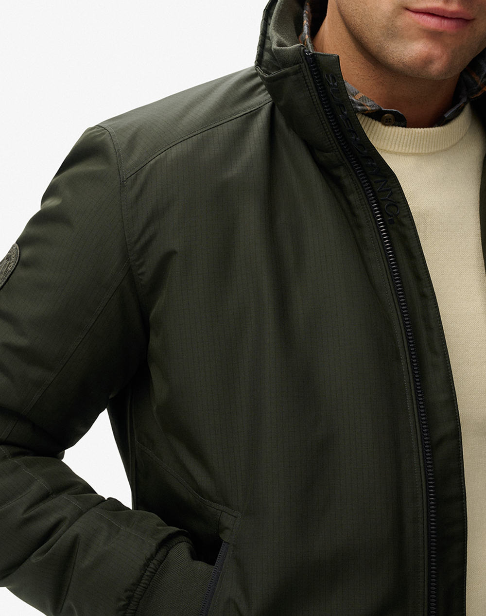 SUPERDRY D3 OVIN CITY HARRINGTON JACKET МЪЖКО ЯКЕ