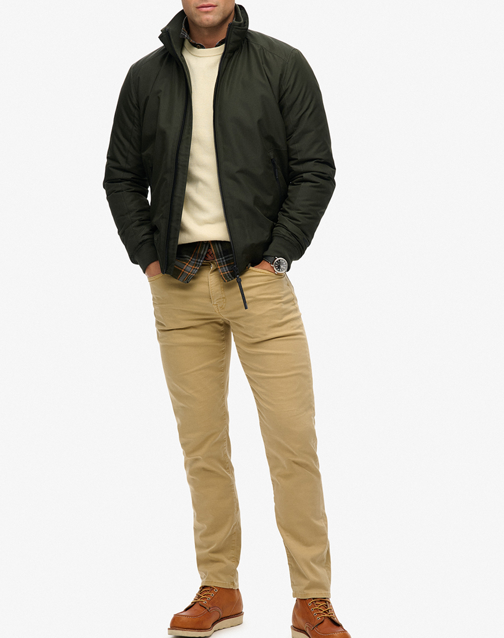 SUPERDRY D3 OVIN CITY HARRINGTON JACKET МЪЖКО ЯКЕ