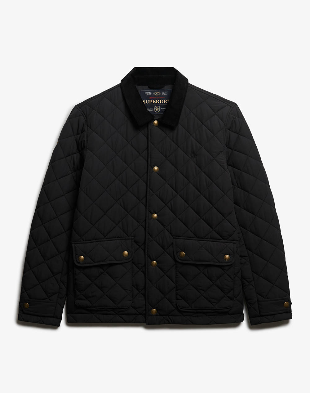 SUPERDRY D3 STUD QUILTED ESTATE COACH JACKET МЪЖКО ЯКЕ